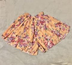 花柄　キュロット