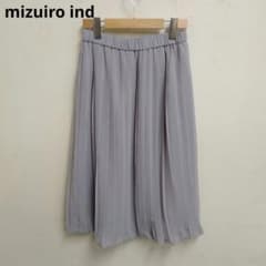 D451 mizuiro ind プリーツ バルーンスカート