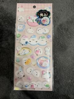 クーリア シマエナガ もっちもちシール マシュマロシール モチエナガ　光る