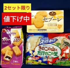 お菓子詰め合わせ、まとめ売り、きのこの山とたけのこの里、ガトーレーズン