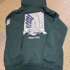 Attack Titan Survey Corps Hoodie, size L
