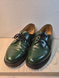 Dr. Martens 3ホール シューズ グリーン UK 8のサムネイル