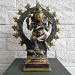 ガネーシャ 20ｃｍ 夢をかなえるゾウ 学問の神 金運の神 商売繁盛の神 ガネーシャ 19cm 夢をかなえるゾウ 学問の神 金運の神 商売繁盛の神