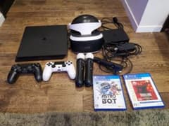【るる様専用】PS4本体（1TB）+PSVR 　コントローラーとソフト付きのサムネイル