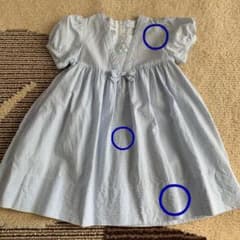 ファミリア　半袖ワンピース　シミありのサムネイル