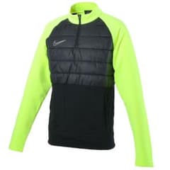 Nike ハーフジップジャケット 黒/蛍光イエローのサムネイル