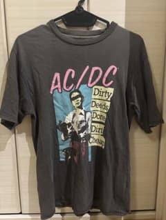 AC/DC バンドTシャツ グレー Mサイズのサムネイル