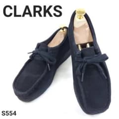クラークス オリジナル ワラビー レースアップ ブラック EU37 1/2 
