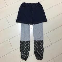 ジーンズ風スカッツ 130のサムネイル