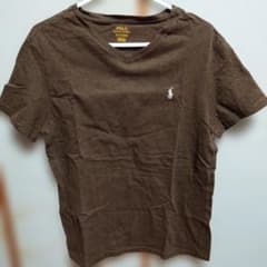 Polo Ralph Lauren VネックTシャツ ブラウン Mのサムネイル