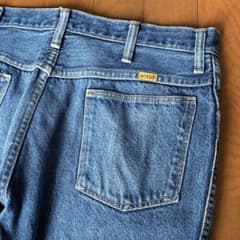 USA製ビンテージ80sラスラーRUSTLERブーツカットデニムL古着ジーンズ 