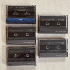 TDKメタルカセットテープ　中古品5本セットのサムネイル