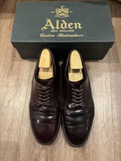 Alden希少 99002Y SHIPS別注 コードバン - メルカリ