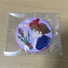 魔女の宅急便 キキ 刺繍缶バッジ