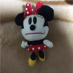 ミニーちゃんのぬいぐるみキーホルダーのサムネイル