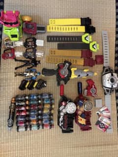 仮面ライダー おもちゃセット　ビルド　エグゼイドのサムネイル