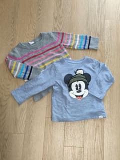 GAP　2枚セット　ディズニー　ボーダーのサムネイル