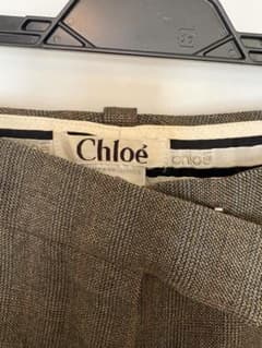 Chloé オリーブグリーン スラックスのサムネイル
