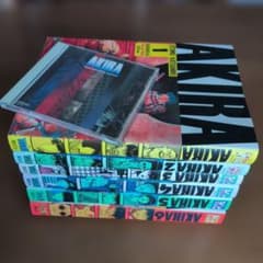 AKIRA 全巻(1-6巻)＋オリジナルサウンドトラックCD 大友克洋のサムネイル