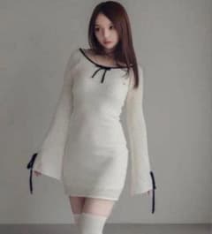 ANDMARY アンドマリー Lily crochet mini dressのサムネイル