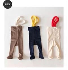 omn オムン velour suspenders tights ベビー タイツのサムネイル