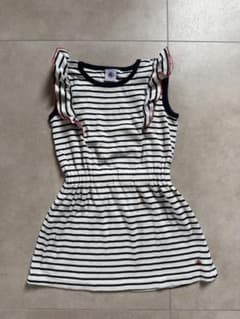 PETIT BATEAU ボーダーワンピース 104cmのサムネイル