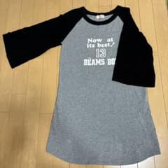BEAMS BOY グレー×黒 Tシャツのサムネイル