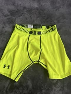 H*A様 UNDER ARMOUR 蛍光イエロー インナータイツのサムネイル