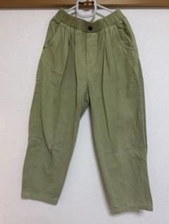 H&M ロングパンツ ボトムス　カーキ色 140cm