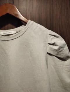AMERICAN HOLIC パフスリーブロングTシャツ ライトグレーのサムネイル