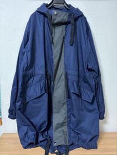 AcneStudios ネイビー モッズコート フード付きのサムネイル