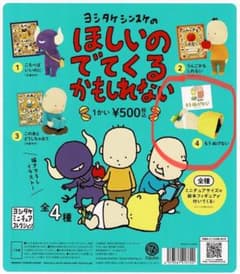 ヨシタケシンスケ　ほしいものでてくるかもしれない　フィギュアのサムネイル