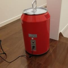 冷蔵庫　ミニ　コーラ缶そっくりのサムネイル