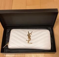 イブサンローラン YSL Saint Laurent 長財布 白のサムネイル
