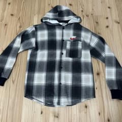 ☆*様 シュプリームSupreme NIKE PlaidHoodedSweatsのサムネイル