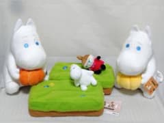 ムーミン MOOMIN withぬいぐるみ ティッシュケース等４点まとめ売り