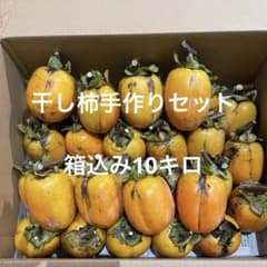 鳥取県産　無農薬　西条柿　干し柿手作りセット　10キロのサムネイル