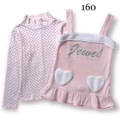 Sweet Jewel  Tシャツ＆ジャンスカセット 160のサムネイル
