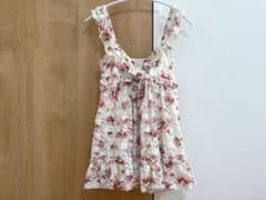 LIZLISA♡パワーネット花柄レース♡ぼかし花柄キャミトップス