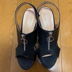 厚底サンダル(ブラック)のサムネイル