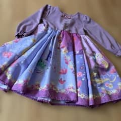 プリンセス　ラプンツェル　ワンピース　ドレス　　100cm