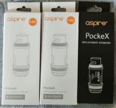 Aspire PockeX 0.6Ω 交換用アトマイザー 15個のサムネイル