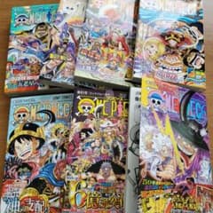 ワンピース108～今月発売最新115巻まで(109巻なし)7冊セット 帯あり
