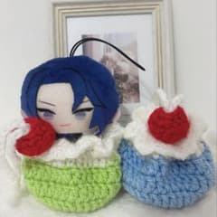 にじぱぺっと ぬい服 クリームソーダ 巾着 ブルーハワイのサムネイル