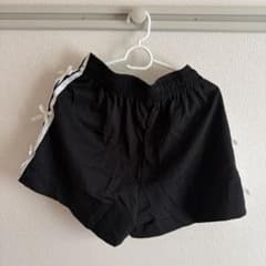 サイドリボン ショートパンツ ブラックのサムネイル