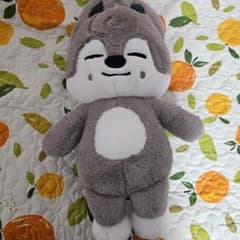 スキズ skzoo テディベア ぬいぐるみ ウルフチャン バンチャン - メルカリ