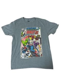 ま*む様 MARVEL アベンジャーズ Tシャツ グレーのサムネイル