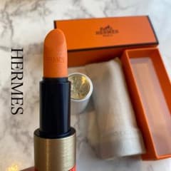 HERMES ルージュ エルメス ブリヤン ア レーヴル ポピー - メルカリ