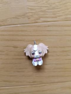 わんだふるプリキュア　こむぎ ミニチュア マスコット キーホルダーのサムネイル