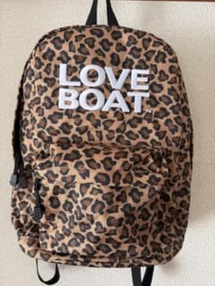 LOVE BOAT ヒョウ柄リュック 指輪オマケ付きのサムネイル